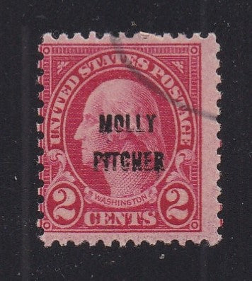 # 646 (1928) Molly Pitcher - Sgl, Used, VG