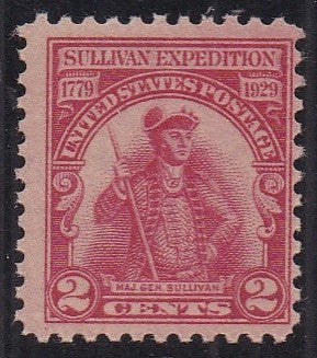 # 657 (1929) Sullivan Expedition - Sgl, Fine MNH
