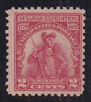 # 657 (1929) Sullivan Expedition - Sgl, FVF MNH