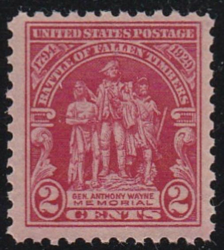 # 680 (1929) Battle of Fallen Timbers - Sgl, VF MNH [1]