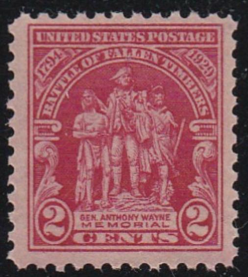 # 680 (1929) Battle of Fallen Timbers - Sgl, VF MNH [1]