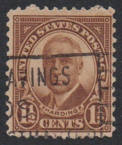 # 684 (1930) Harding - Sgl, Used