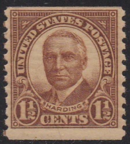 # 686 (1930) Harding, 4th Bureau - Coil sgl, MNH
