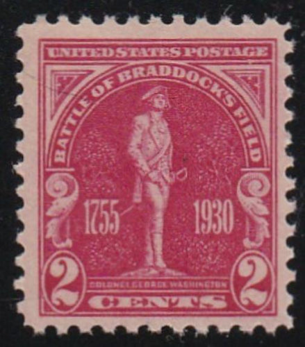 # 688 (1930) Braddock's Field - Sgl, VF MNH [1]