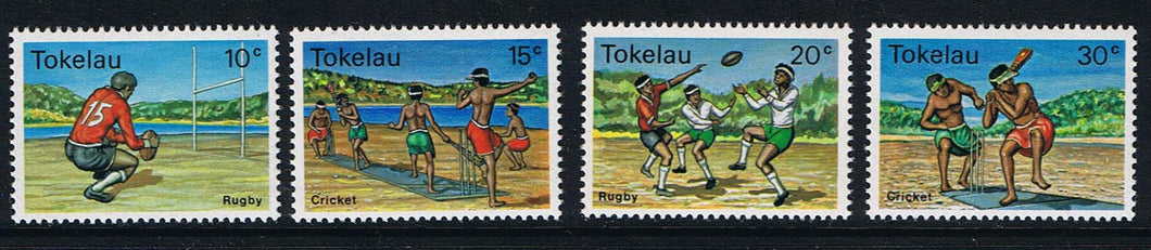 Tokelau # 69-72 (1979) Sports - Sgls, Set/4, MNH