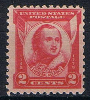 # 690 (1931) Pulaski - Sgl, FVF MNH