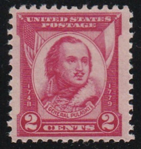 # 690 (1931) General Pulaski - Sgl, VF MLH [1]