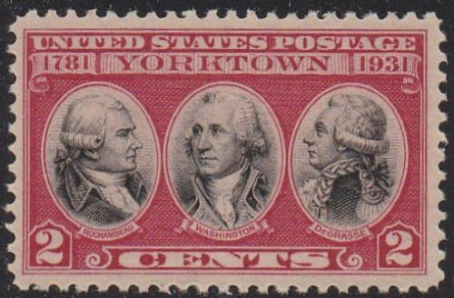 # 703 (1931) Yorktown - Sgl, VF MNH