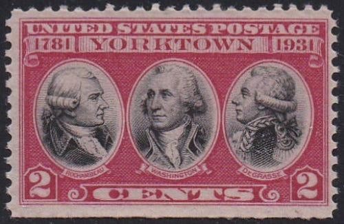 # 703 (1931) Yorktown - Sgl, VF MNH, SE