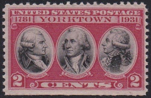 # 703 (1931) Yorktown - Sgl, VF MNH, SE