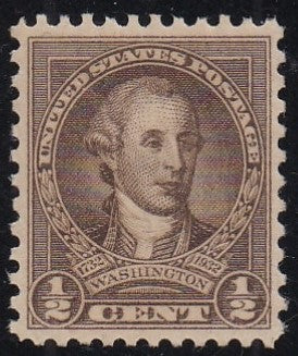 # 704 (1932) Washington Portraits - Sgl, VF MNH