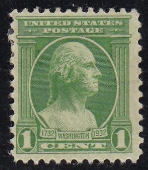 # 705 (1932) Washington Portraits - Sgl, FVF MH