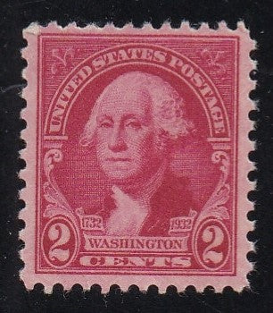 # 707 (1932) Washington Portraits - Sgl, VF MNH
