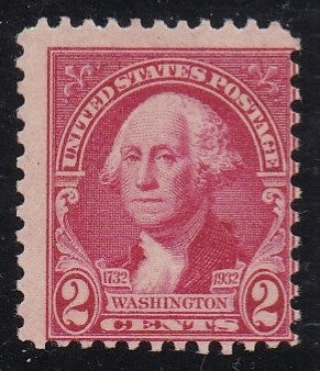 # 707 (1932) Washington Portraits - Sgl, VG MLH