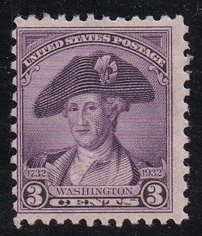 # 708 (1932) Washington Portraits - Sgl, VG MH