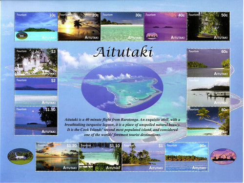 A # 561a Island Aerial Views Sheetlet
