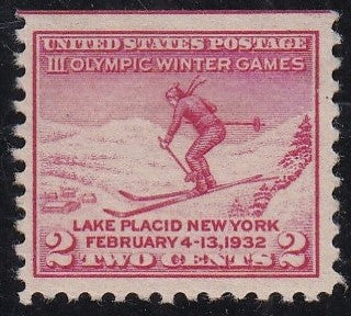 # 716 (1932) Olympic Winter Games - Sgl, VF MNG