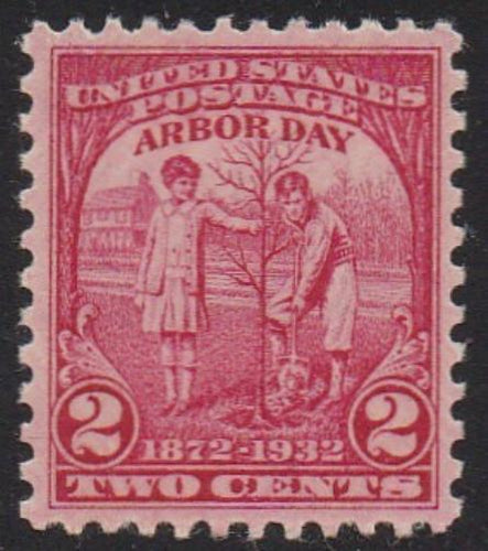 # 717 (1932) Arbor Day - Sgl, VF MNH