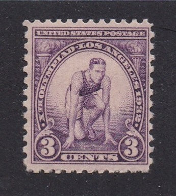 # 718 (1932) Olympic Games, Runner - Sgl, FVF MLH