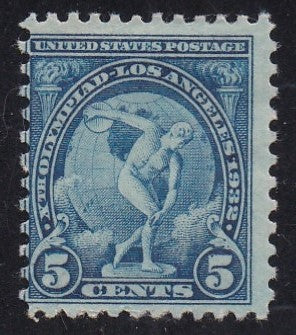 # 719 (1932) Olympic Games, Discus - Sgl, VG MH