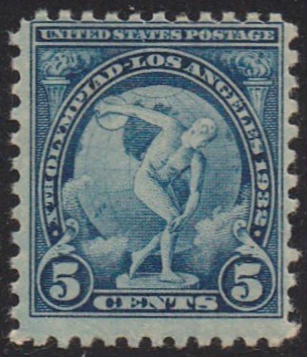 # 719 (1932) Olympic Games, Discus - Sgl, F NH