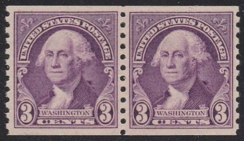 # 721 (1932) Washington - Coil pr, VF/XF MNH [1]