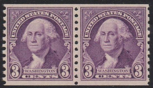 # 721 (1932) Washington - Coil pr, MNH [2]