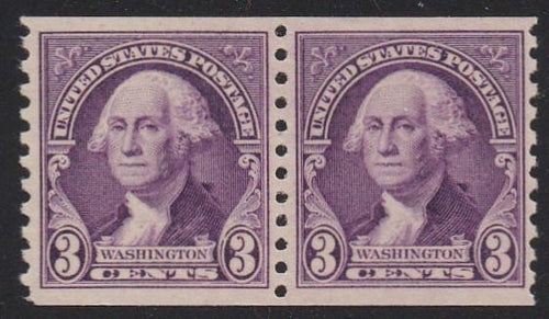 # 721 (1932) Washington - Coil pr, MNH [3]