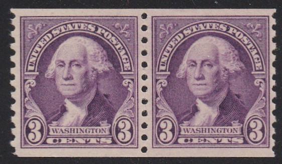 # 721 (1932) Washington - Coil pr, MNH [3]