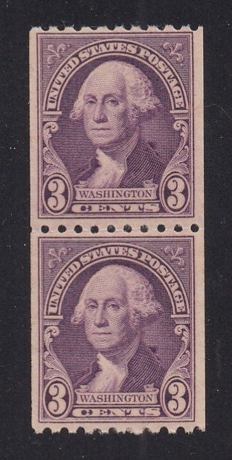 722 (1932) Washington - Coil pr, VF MNH