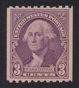722 (1932) Washington - Coil Sgl, VF MH