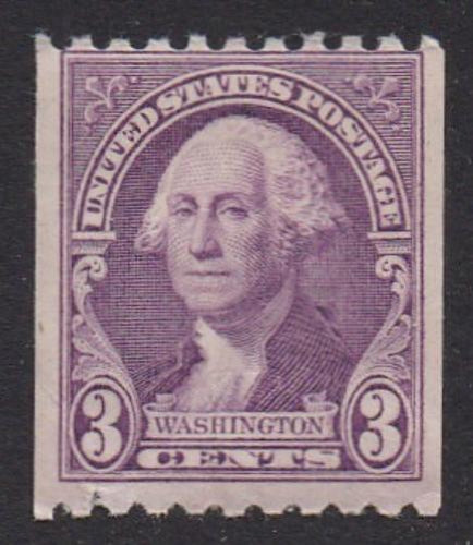 722 (1932) Washington - Coil Sgl, Fine MH, thin