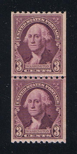 722 (1932) Washington - Coil LP, MNH [2]