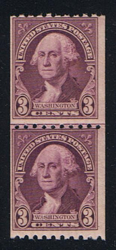 722 (1932) Washington - Coil LP, MNH [4]