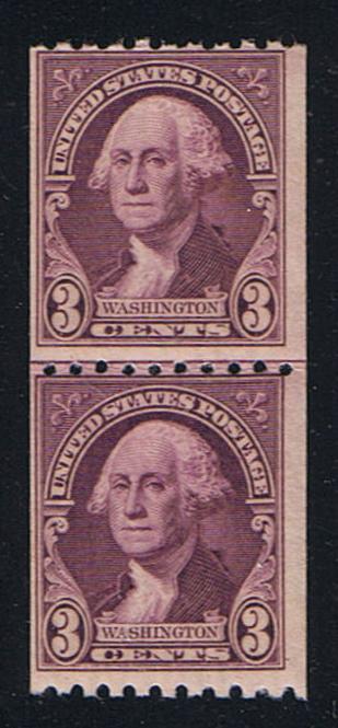 722 (1932) Washington - Coil LP, MNH [4]
