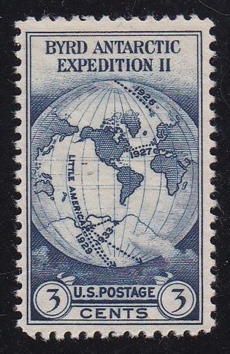 # 733 (1933) Byrd Antarctic - Sgl, FVF MNH