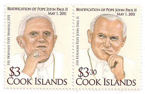 # 1401 Pope Issue -- John Paul II Stamps