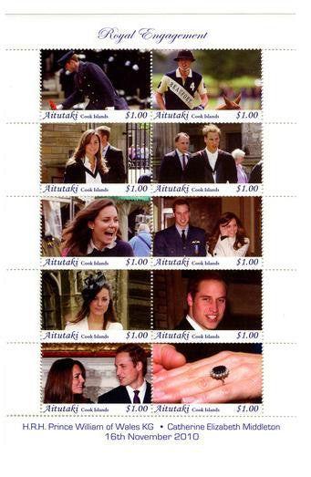 # 567-68 Royal Engagement Compound Sheetlet