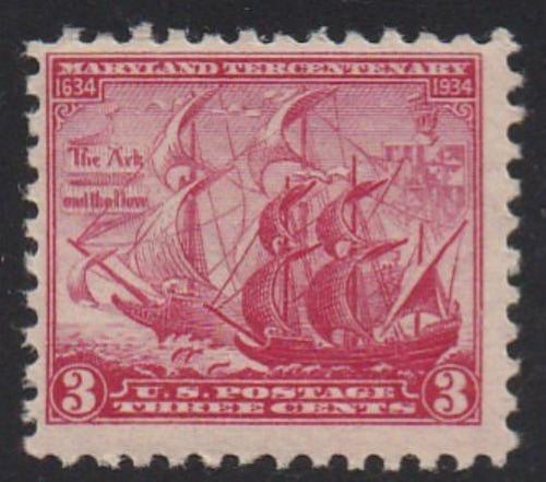 # 736 (1934) Ark & Dove - Sgl, FVF MNH