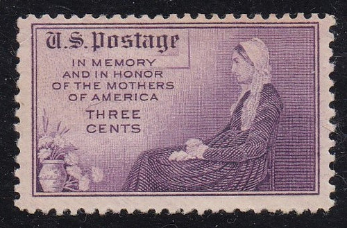 # 737 (1934) Whistler's Mother - Sgl, Fine MNH