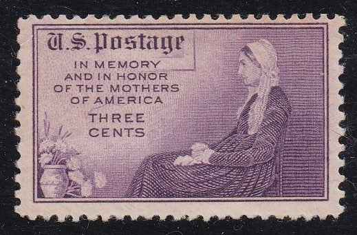 # 737 (1934) Whistler's Mother - Sgl, Fine MNH