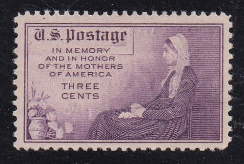 # 737 (1934) Whistler's Mother - Sgl, VF MNH