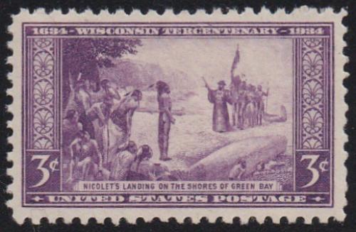 # 739 (1934) Wisconsin - Sgl, VF MLH