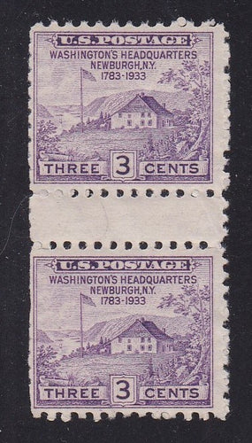 # 752 (1935) Washington Headquarters - V pr / H gutter, NGAI [3]