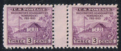 # 752 (1935) Washington Headquarters - H pr / V gutter, NGAI [1]