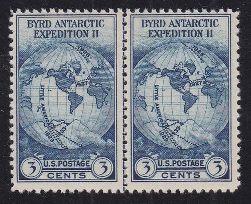 # 753 (1935) Byrd Antarctic - H pr / V line, NGAI