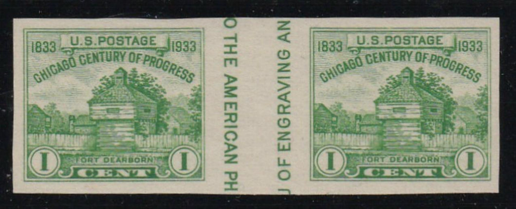 # 766a (1935) APS Issue - S/S, H pr / V gutter, NGAI