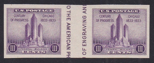 # 767a (1935) APS Issue - S/S, H pr / V gutter, NGAI