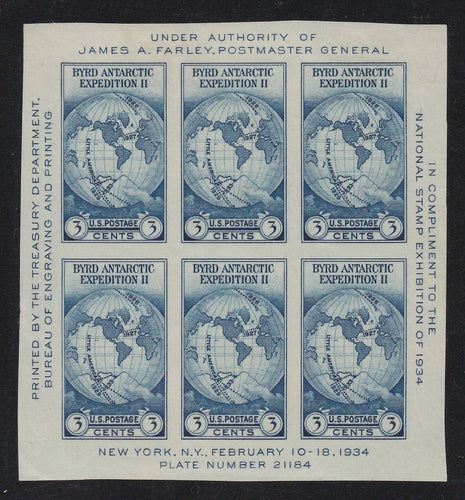 # 768 (1935) Byrd Antarctic - S/S, NGAI