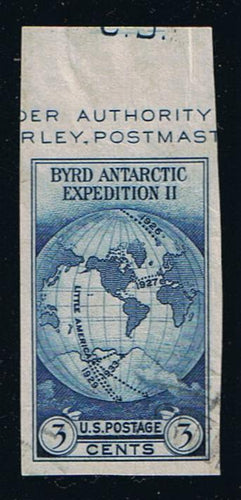 # 768a (1935) Byrd Antarctic - SS sgl, Used [3]
